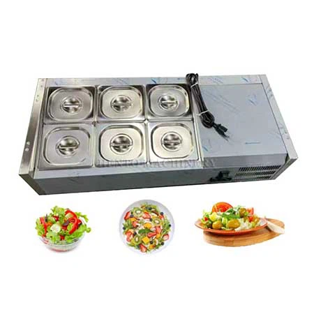 Tampilan Konter Salad Bar