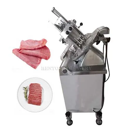 Slicer daging beku vertikal
