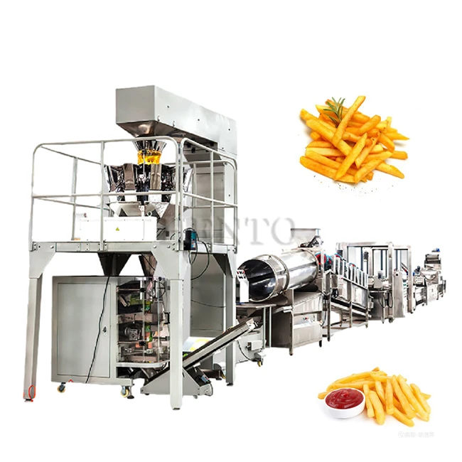 Jalur produksi kentang goreng